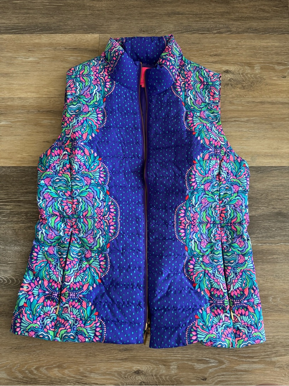 Lilly Pulitzer Noella Puffer Vest - Picture 2 of 5